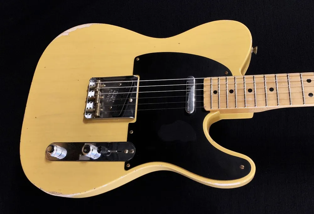 Exclusive Offer 1952 Relic Telecaster-Nocaster Blonde– Dave's Guitar Shop