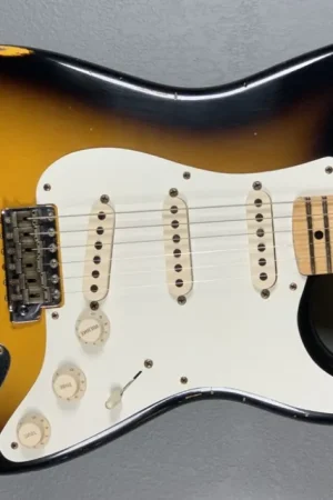 1957 Relic Strat-2 Tone Sunburst– Dave's Guitar Shop Fresh Stock