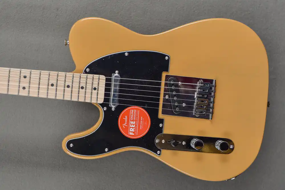 Special Offer Affinity Series Telecaster Left Hand - Butterscotch Blonde w/Maple– Dave's Guitar Shop