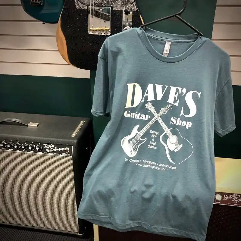 Original T-Shirt - Indigo– Dave's Guitar Shop Buy Today
