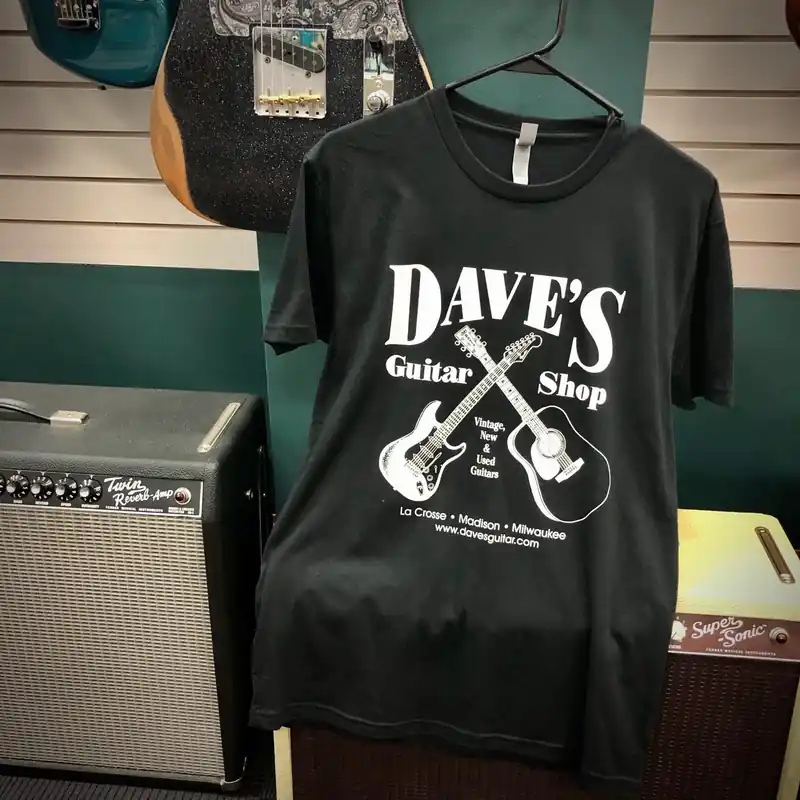 Original T-Shirt - Black– Dave's Guitar Shop Authentic